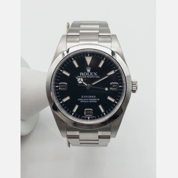 2018 Rolex Explorer Stainless Steel Mens SPORTS Watch MINTY - Picture 1 of 5